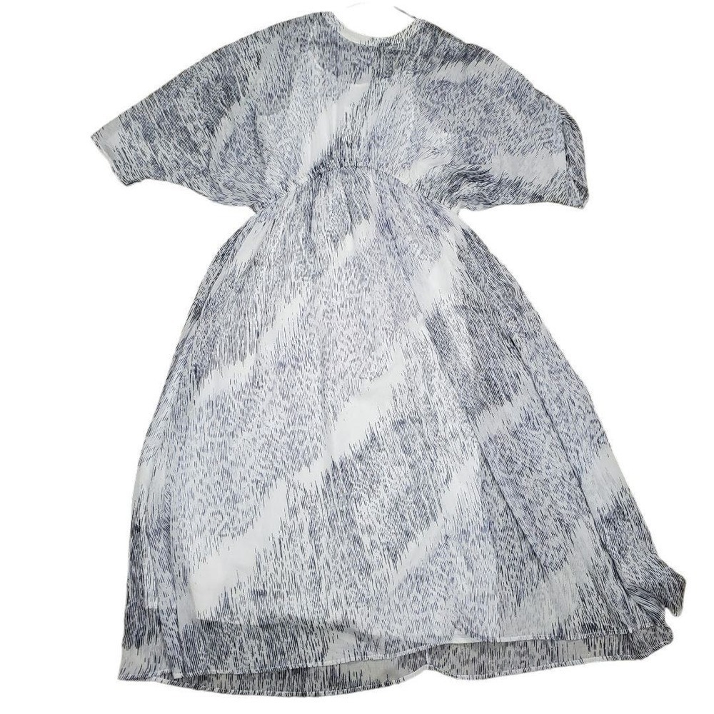 Prologue Batwing Layered Maxi Beach Vacation Boho Dress Size XXL
